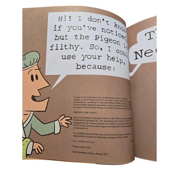 The pigeon needs a bath! By Mo Willems 9781338184327 scholastic - Picture 6 of 7